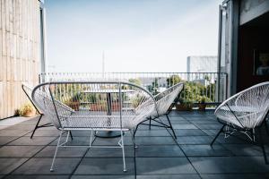 Balkón nebo terasa v ubytování Hotel Rossi