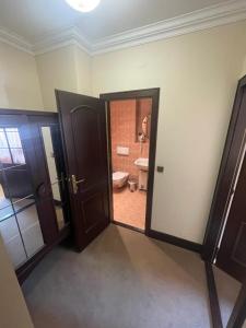Koupelna v ubytování Hotel Bravo