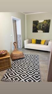 Posezení v ubytování Ferienwohnung Leopold