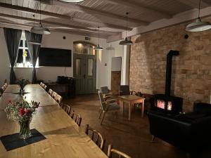 Χώρος καθιστικού στο DomPodKasztanem