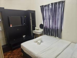 Postel nebo postele na pokoji v ubytování Cool memories smart stay