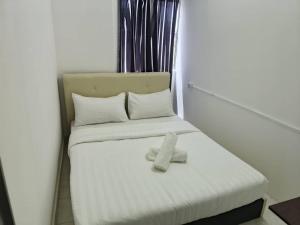 Postel nebo postele na pokoji v ubytování Cool memories smart stay