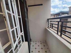 En balkon eller terrasse på Morning glory cottage