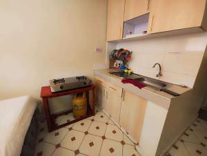 Køkken eller tekøkken på Morning glory cottage