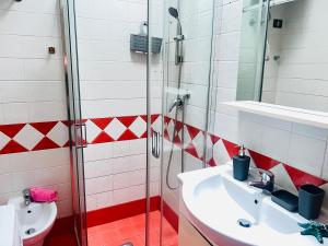 Ένα μπάνιο στο Appartamento Manuela