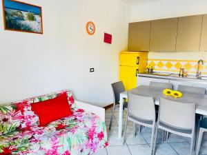 Η κουζίνα ή μικρή κουζίνα στο Appartamento Manuela