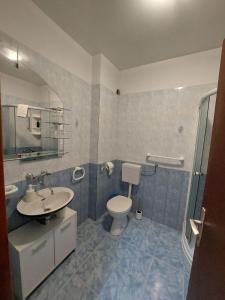 Koupelna v ubytování Apartman Rozmari