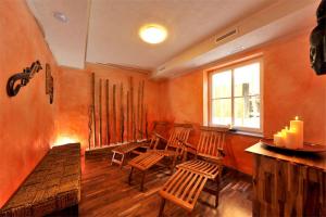 Część wypoczynkowa w obiekcie "Das Schlafzimmer" Erlebnis & Boutiquehotel - ehemals Hacienda Mexicana