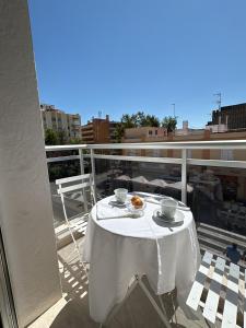 Balkón nebo terasa v ubytování Apartamento ideal para vacaciones en la playa