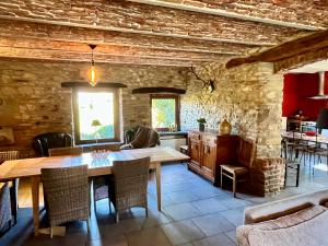 Atpūtas zona naktsmītnē L'Ancienne Forge - Gîte à la ferme