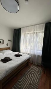 Postel nebo postele na pokoji v ubytování VilaVala