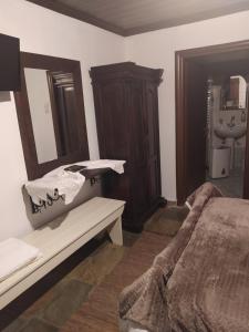Posteľ alebo postele v izbe v ubytovaní Guesthouse Petrino