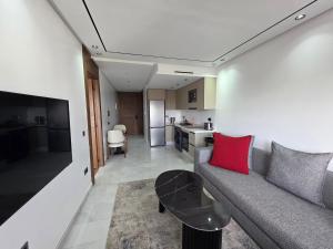 Kuchyň nebo kuchyňský kout v ubytování Résidence EDEN 4 - Casablanca Center