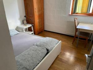 Postel nebo postele na pokoji v ubytování Budapest Garden Hostel