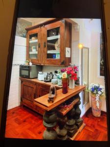 Dapur atau dapur kecil di Sancta Scala