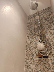 ein Badezimmer mit Dusche und Toilette in der Unterkunft T5 Hyper center lumineux et cosy in Sceaux + 50 Fotos