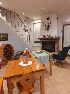 A seating area at B&B La Soldanella