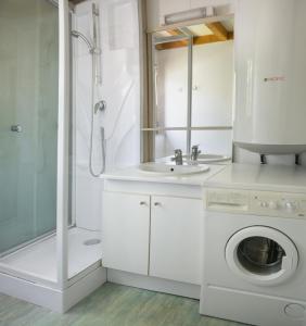 Koupelna v ubytování Domaine de la Caille