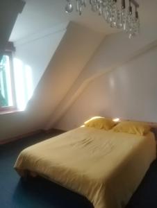 Postel nebo postele na pokoji v ubytování M1Couronne