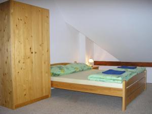 Postel nebo postele na pokoji v ubytování Pension-Apartmany Apollo