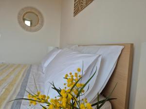 Postel nebo postele na pokoji v ubytování Casa Vacanze-Halivita