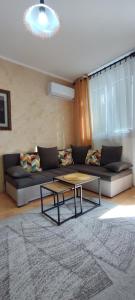 Χώρος καθιστικού στο Apartman SARA