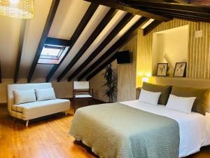 Postel nebo postele na pokoji v ubytování Casa Arenas