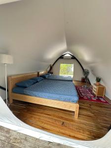 Postel nebo postele na pokoji v ubytování Panorama Glamping