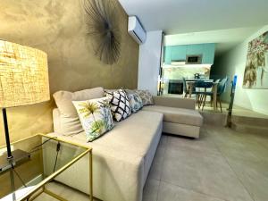 Posezení v ubytování Apartamento Tamarán 105