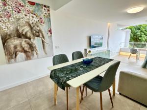 Posezení v ubytování Apartamento Tamarán 105