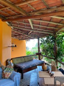 Χώρος καθιστικού στο Hostel Brisa Mar