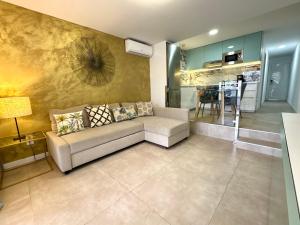 Kuchyň nebo kuchyňský kout v ubytování Apartamento Tamarán 105