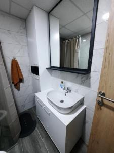 Ένα μπάνιο στο Apartment Hris Nikola Karev br4 stan 21