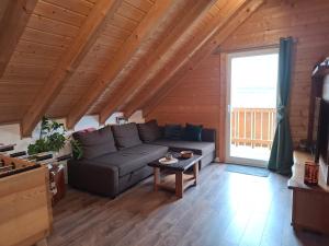 Posezení v ubytování Ferienwohnung Geyer