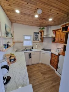 Kuchyň nebo kuchyňský kout v ubytování Vimy House