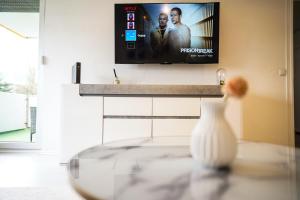 Gallery image of Modernes Apartment in Walldorf - 5 Min zur SAP, Balkon & Netflix - WeHome Premium in Walldorf