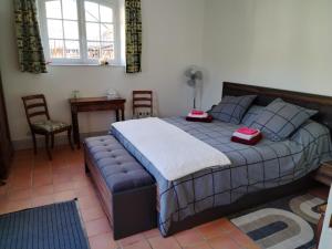 Postel nebo postele na pokoji v ubytování Maison d'hôtes