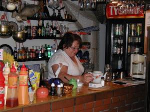 Loungen eller baren på Marina Karsibór