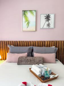 Postel nebo postele na pokoji v ubytování Pousada Meraki Beach + 9 fotografií