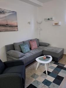 Istumisnurk majutusasutuses Apartman Zvezdica