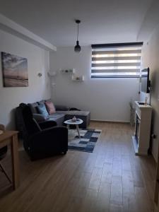 Istumisnurk majutusasutuses Apartman Zvezdica