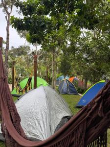 Zahrada ubytování Camping Serra Santana