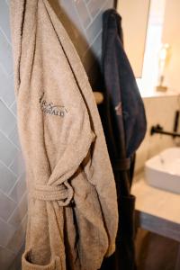 Koupelna v ubytování Das Oswald's Boutique Hotel