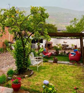 Zahrada ubytování hostel arcoiris urubamba