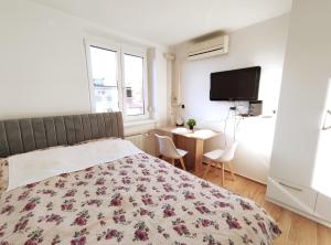 Postel nebo postele na pokoji v ubytování Apartment Twin 1