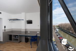Balkón nebo terasa v ubytování Hotel Martini