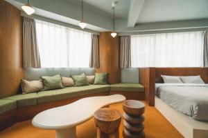 Posezení v ubytování Hotel Vintage Tokyo Meguro Fudomae