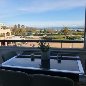 Balkón alebo terasa v ubytovaní Superbe vue sur mer à Sète