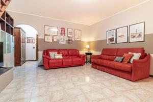 Posezení v ubytování Cà Vivaldi penthouse 5terreparco