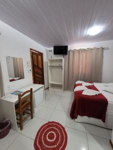 Μια τηλεόραση ή/και κέντρο ψυχαγωγίας στο Pousada Pontal da Armação